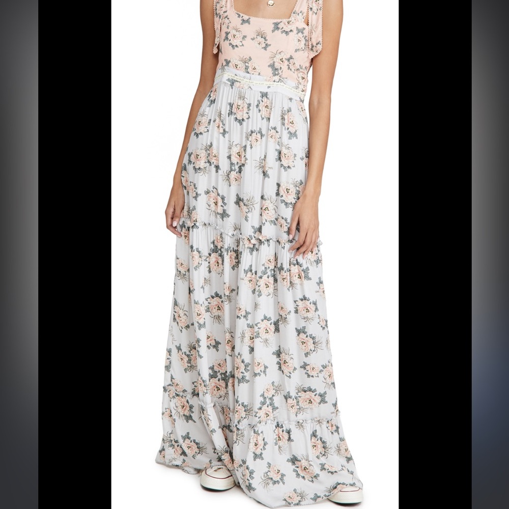 Helina Zola Maxi Dress in Blue